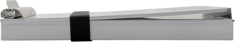 Saunders Dual Layer Police Storage Clipboard, Silver Metal Clipboard with Storage, Ticket Size Paper Organizer with Steel Clip and Locking Latch, Police Equipment Form Holder for EMS - Made in USA - Image 5